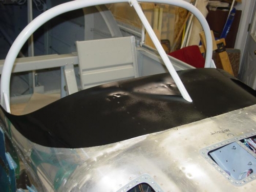 Painted the glare shield.