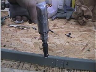 Counter sinking the the spar for the right flap.