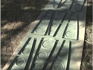 Priming the wing ribs.