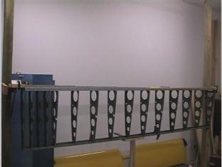 Preparing the sleleton for the skins.