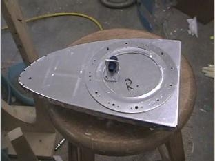 Fit the cover plate the the reinforcement ring.