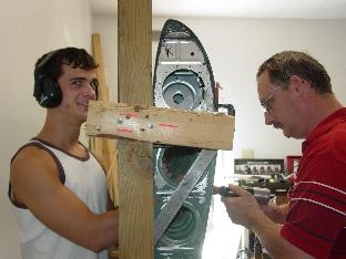 Jacob bucking rivits.