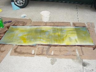 Large skin prept with Aluma Dyne E2300.