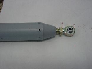 Primed and finished push tube.