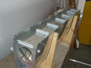 This shows the fuel tank with the rearbaffel and attach brackets