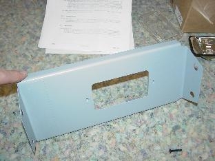 Here is the mounting bracket.