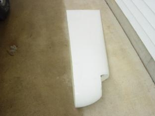 Here is the left wingtip before fitting.