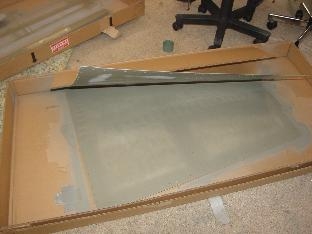 Here I primed the inside of the skin.