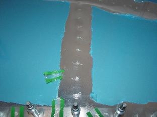 This showes some of the finished rivits.