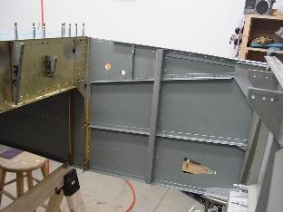 Here is an inside look at the side skin in primer.