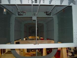 Here is a shot of the primed side skins.