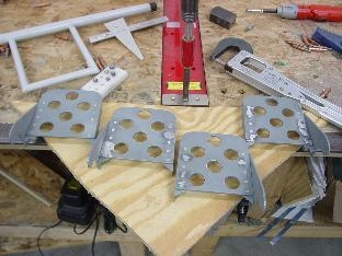 here are all four brake peddles done.