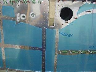 Here is another view of the side skin rivited on.