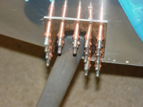 Here I am fitting the step kit.