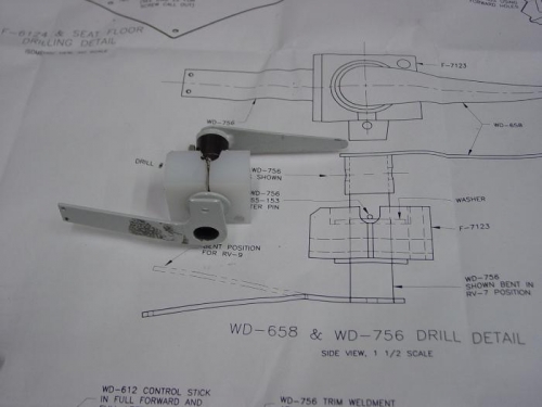 Both handle parts bolted together.