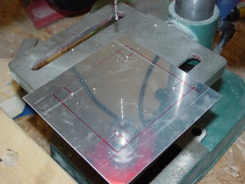 Laying out the boot ring.