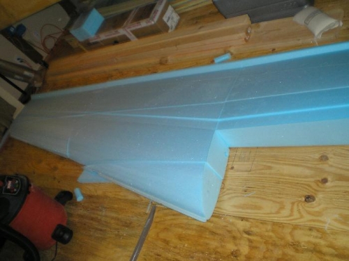 Right Wing Before Glassing