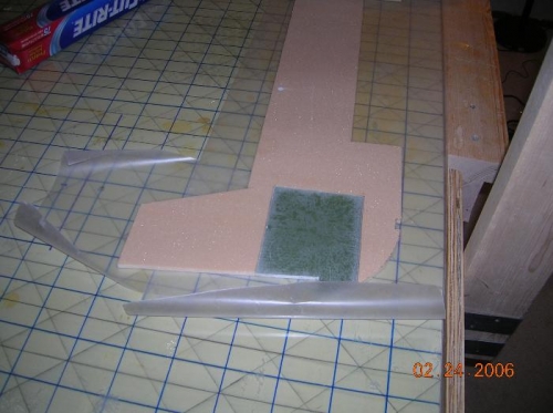 22 Layered Hard Point installed in foam