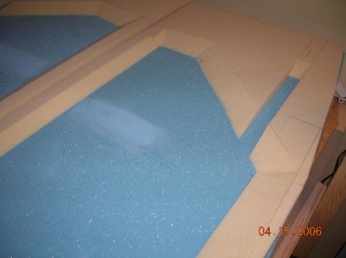 Dished Out Area For Fuel Sight