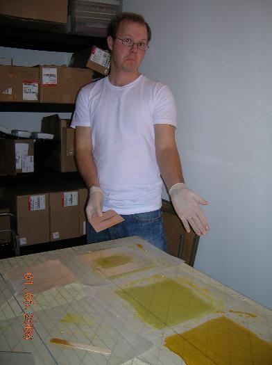 Goofy Picture Of Me Practicing Making Squares EXCITING!!!