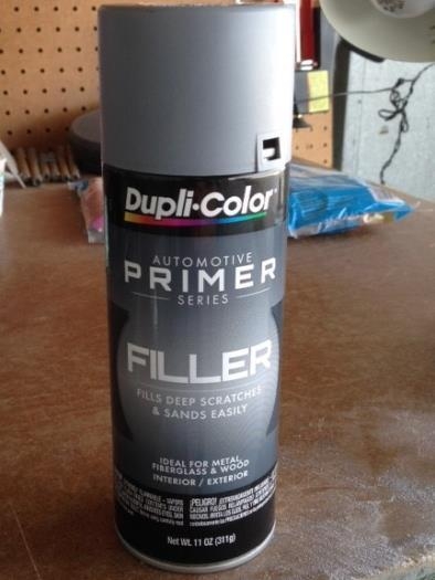 Used this filler primer from NAPA ($8.00).   Really good stuff.