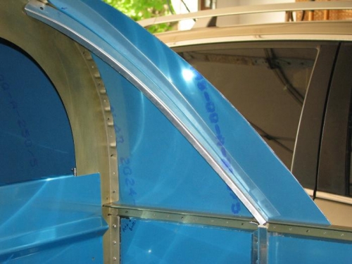 Fitted and drilled these F-6111 ribs.