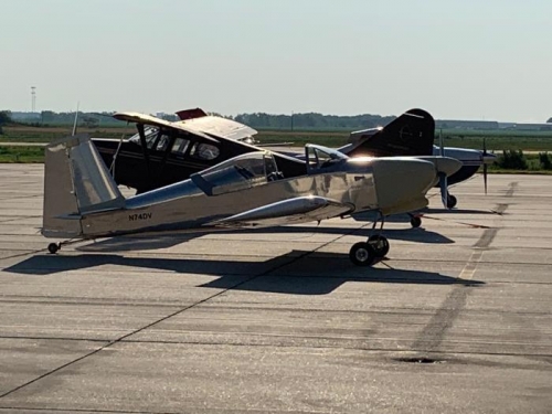 N74DV attended its first fly-in breakfast today!