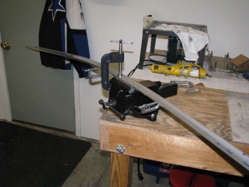 Bending the Longerons.