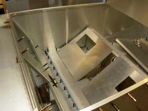 Seat fronts just sitting there. You sit here.