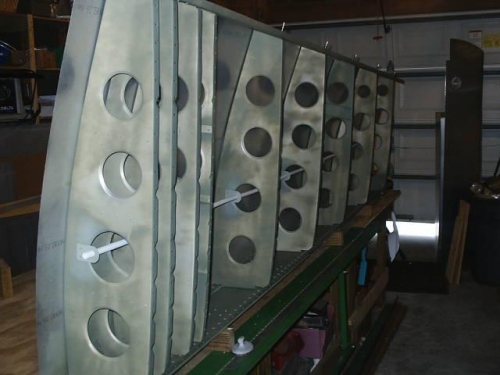 The right wing comes apart for the last time