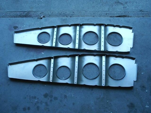 1 & 2 with stiffeners attached