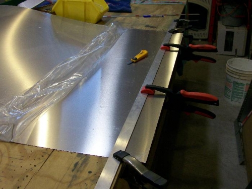 Cutting from a larger sheet