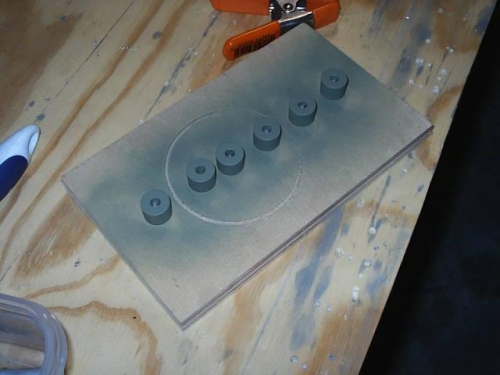 Spacers for center spar