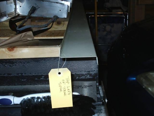 The rear stabilzer spar ready to go