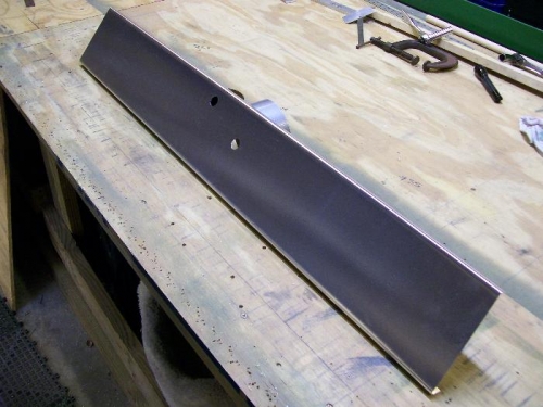 Fuselage rear channel