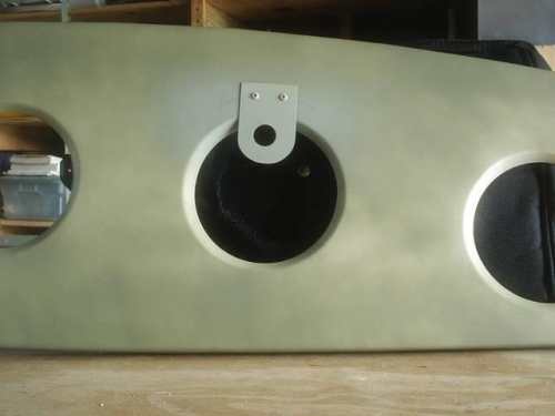 Conduit will run through the 2nd lightening hole