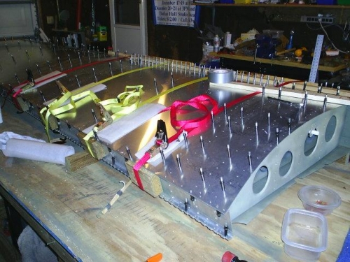 From aft - what a mess! Works though...