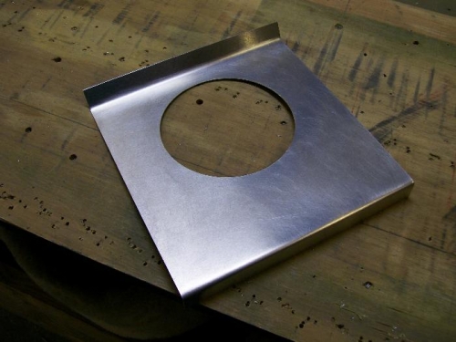 Bearing support - minus flanging