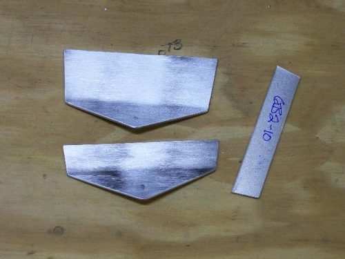 Lower rudder hinges & shim