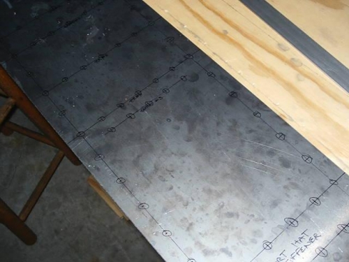 Layout of spar components on spar web