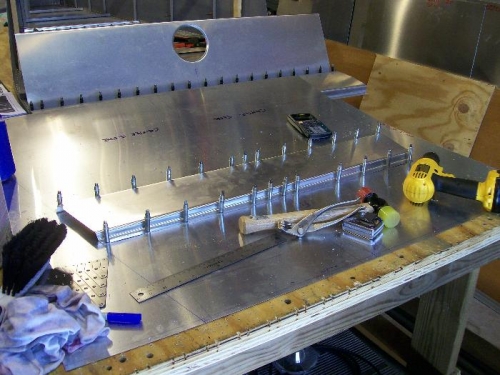 Heel support going in...