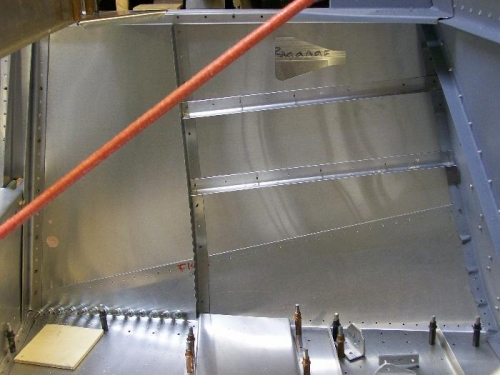 Overall view of work in progress