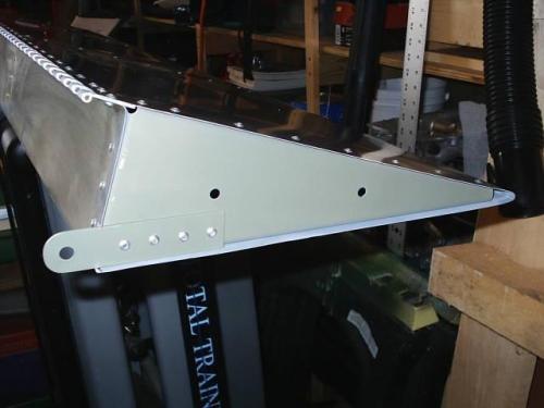 Aileron control horn