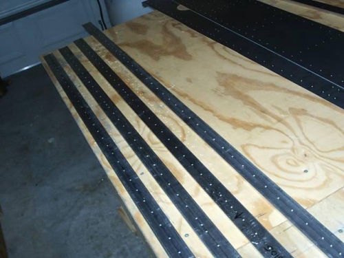 Pre-polished spot-marked spar caps