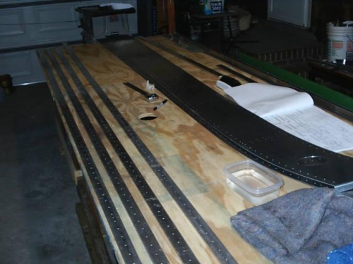 Spar construction in progress