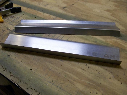 These go on either side of the canopy