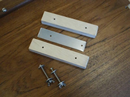 The tool broken into it's parts