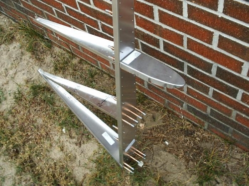 Nose rib and other ribs visible