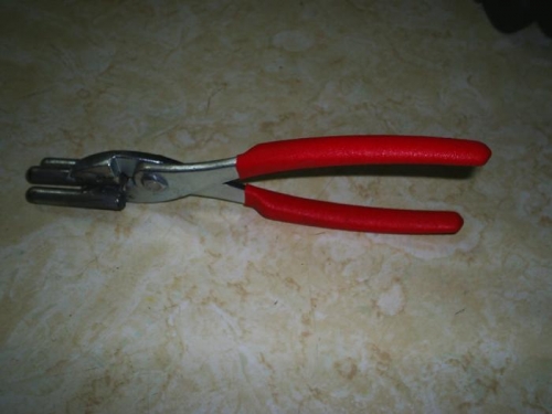 These are made from regular slip-joint pliars.