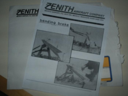 4' brake plans from Zenith